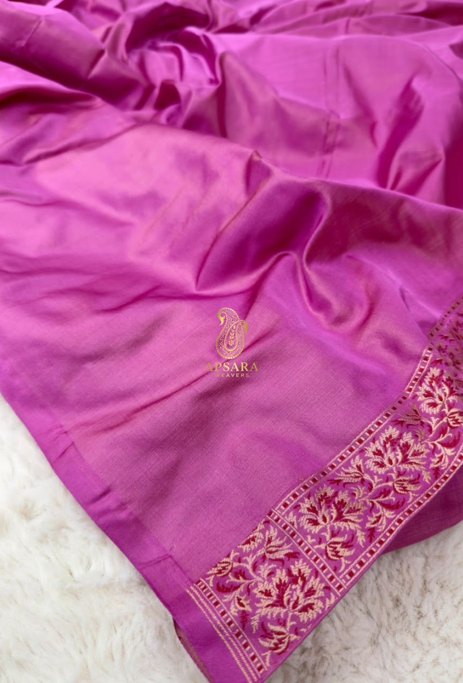 Banarsi Handloom Pure Katan Silk Jamawar Tanchhui Saree